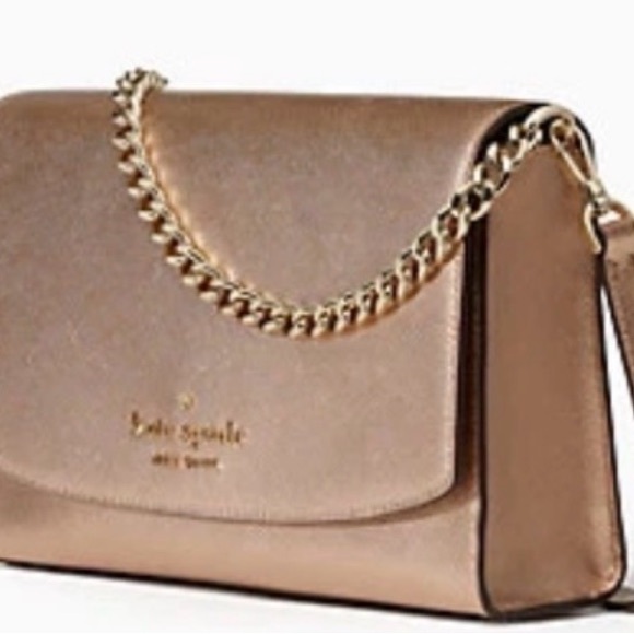 Kate Spade Metallic Rose Clutch - Picture 5 of 8